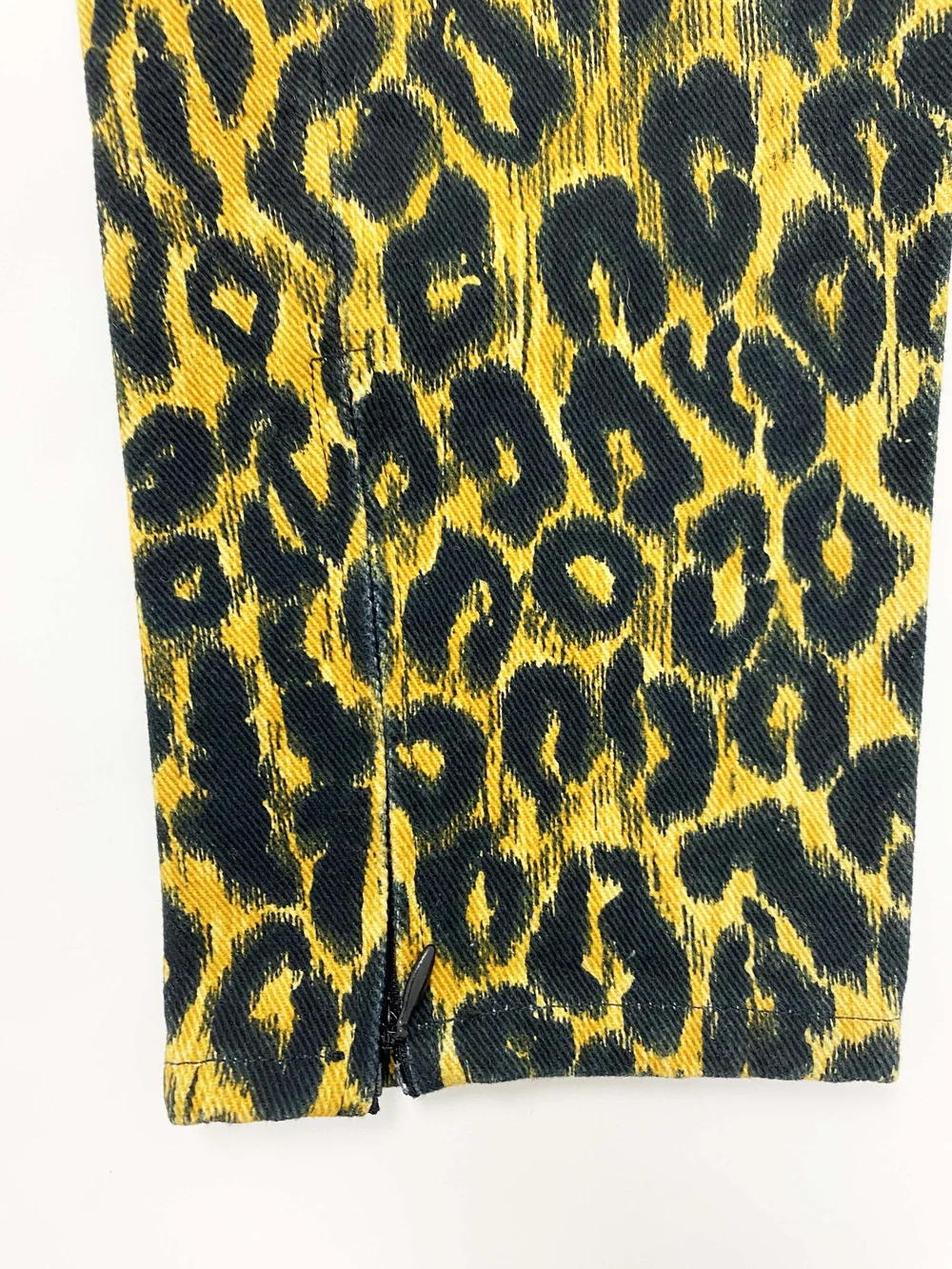 Gianni Versace Versus 90s leopard print jeans — JAMES VELORIA